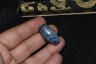 Ancient Greco Bactrian Banded Agate Stone Bead With Eye   Patina
