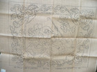 Vintage Fraser   C0  Rug Hooking Pattern Burlap Lady In Waiting 31  X40 