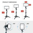 2 Pack Led Video Light Photography Lighting Kit With Tripod   Colored Filters 