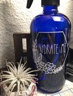 Hydrate Me  succulents cactus stylish modern label  Vinyl decal you Pick Color