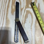 Vintage Wood   Brass Folding Square Angle Finder Old Carpenter Tool