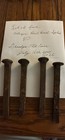 Lot Of 4 Vintage Railroad Spikes 7 Inches