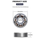 100 Pcs 608 Ball Bearings    high Precision Rating Fidget Spinner Bearing Minia   