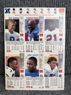 Bulk Lot 1993 Mcdonalds Fleer Gameday Nfl Football Card Uncut Sheets A B C