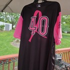Rare Lynchburg Hillcats Milb Cleveland Guardians Game Used  40 Jersey Size 2xl 