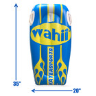 Wahii Inflatable Boogie Board  2-pack  Water Slide - Pool - Ocean Surf