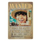 One Piece Limited Edition Wanted Poster Ingot  only 5 000 Made And Numbered 