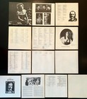 Opera Pavarotti Placido Carmen Vintage Album Photo Inserts Lot Of 13 Books