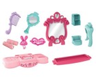 Let s Pretend Lights   Sounds Vanity Playset - Kids Beauty Salon Set