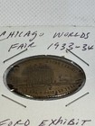 1934 Chicago World s Fair Ford Motor Exhibit Elongated Cent Ill Usa