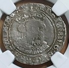 1544-1547 England 4p  Henry Viii  Ngc Vf-det 