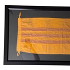 1950s Vintage Flag Of Vietnam Vietnamese Cotton Multiple Piece Framed