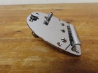 1 Genuine Fender Jaguar  Jazzmaster Vibrato Tailpiece Chrome Excellent Condition