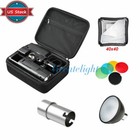 Us Godox Ad200 Ttl Hss Pocket Flash Speedlite softbox Reflector Color Filter Set