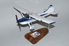 Cessna 170 Personal Private Plane Desk Top Display 1 24 Model Sc Airplane New