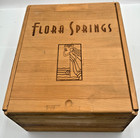 Flora Springs Reserve Cabernet Sauvignon Wood Wine 6 Btl  Box Crate Napa Valley