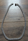 3pcs-925 Sterling Silver Set 20  Neck Chain 9  Bracelet hamsa Amulet 