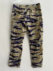 Vintage Gold Tiger Stripe Camo Pants Vietnam War Ads 34 X 30 Reproduction