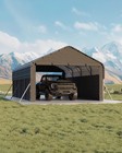     metal Carport  12x20 Ft Heavy Duty Carport W steel Roof All-weather Cars Shelt