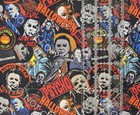 Custom 100  Cotton Woven Fabric Halloween Michael Myers By The 1 4 Yard 9x56