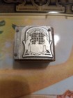 Vintage Printing Letterpress Printers Block  dinner Date 