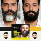 10-100pcs Sevich Men Beard Hair Colour Dye Moustache Coloring Blackening Shampoo