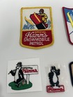 3 Hamm s Beer Patches Vintage New Old Stock 2 Stickers Collector   Nice  Look