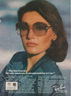 1981 Ray Ban Print Ad Advertisement Bausch   Lomb Naturals