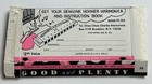 1970   s Good   Plenty Candy Box W Horner Harmonica Offer Vintage