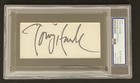 Tony Hawk Psa dna Signed Cut Signature 3x5 Autographed Slabbed Skateboarding