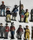Mixed Lot Of 85 Vintage Britains Lead Metal Soldier Figures - Large Collection