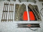 Vintage Lot Of Misc 027 Lionel And Marx Train Accessories Track Switches Etc 