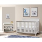 Sorelle Ashley Crib weathered White Color