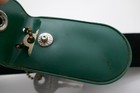 Vintage C   S Bank  Safe Deposit Box Key In Pouch Unusual Find   