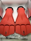 Scubapro Jet Fins With Spring Heel Strap Red Size Medium Diving New Open Box