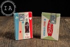 Pair Of Vintage Coca-cola Playing Card Decks     Surf   Masquerade Themes