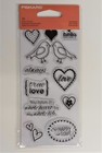 Fiskars 102820-1001 Clear Rubber Stamp Sweetheart 3 By 6-inch