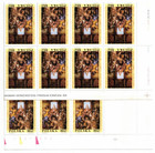 1997 Poland Christmas Stamps Sheet Of 35 Sg 3694 Muh