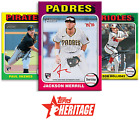 2024 Topps Heritage High Number Baseball     - You Choose
