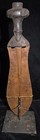 Lovely 19th C  African Kuba Kingdom  congo Area  Copper Bladed Prestige Knife