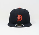 New Era 59fifty Kids Boys Cap Detroit Tigers Navy On Field Road Boy s Fitted Hat