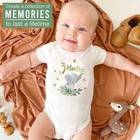 20 Monthly Baby Milestone Stickers - Elephant Baby Monthly Milestone   