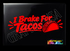 I Brake For No Reason Funny Car Decal Vinyl Bumper Sticker Auto Truck