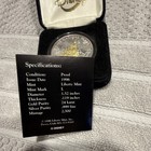 Liberty Mint Walt Disney World 25th Anniversary Silver Proof Coin 1996