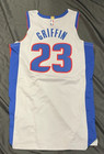 Detroit Pistons Blake Griffin  23 Game Worn Used Jersey And Shorts 2018-19