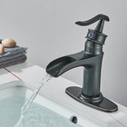 Oil Rubbed Bronze Bathroom Sink Faucet Basin Vanity Mixer Tap With Cover drain