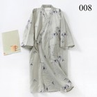 Mens Kimono Yukata Ethnic Pajama Cotton Blend Japanese Robe Gown Loungewear Chic