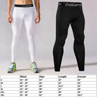 Men Compression Pants Thermal Tight Base Under Layer Workout Leggings Gym Sports