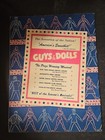 Guys And Dolls - Vintage 1950s Souvenir Theater Program Broadway Musical