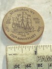 1709 - 1959 Newburgh  N y  250th Anniversary Wooden Nickel 5   Trade Token